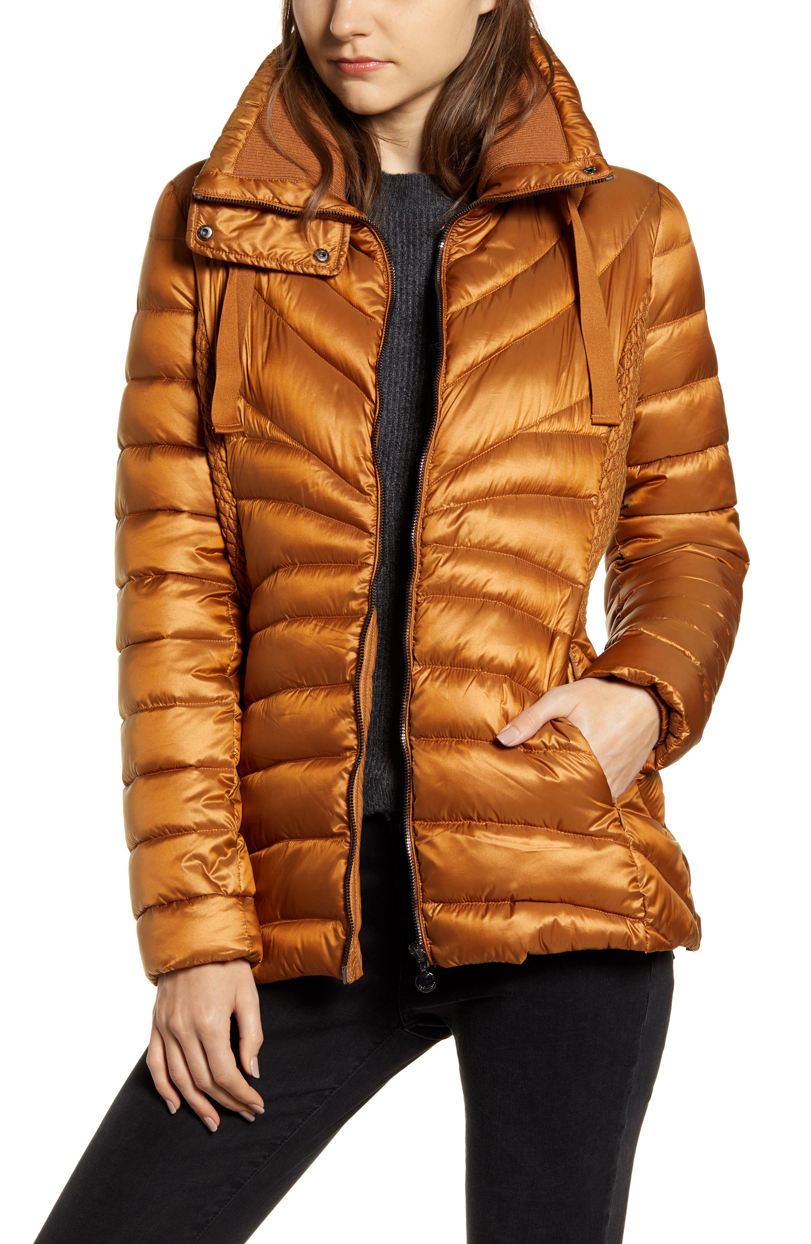bernardo packable water resistant puffer jacket