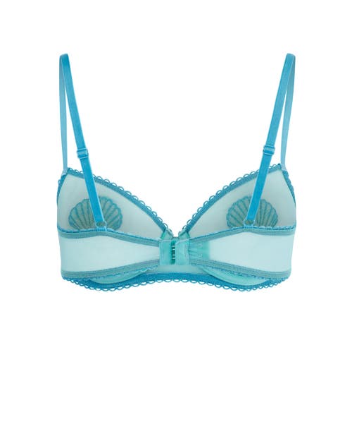 Shop Adore Me Alyshia Unlined Demi Bra In Novelty Blue