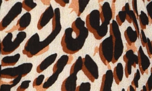 Shop Baby Sara Kids' Leopard Print Shorts In Black/leopard Multi
