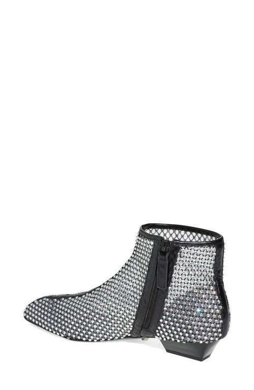 Shop Rebecca Minkoff Crystal Bootie In Black