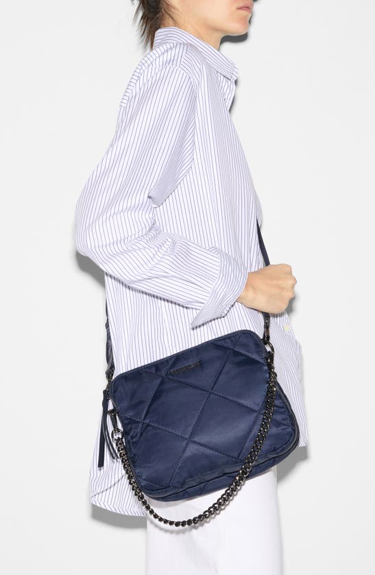 Shop Mz Wallace Madison Ii Quilted Crossbody Bag In Dawn