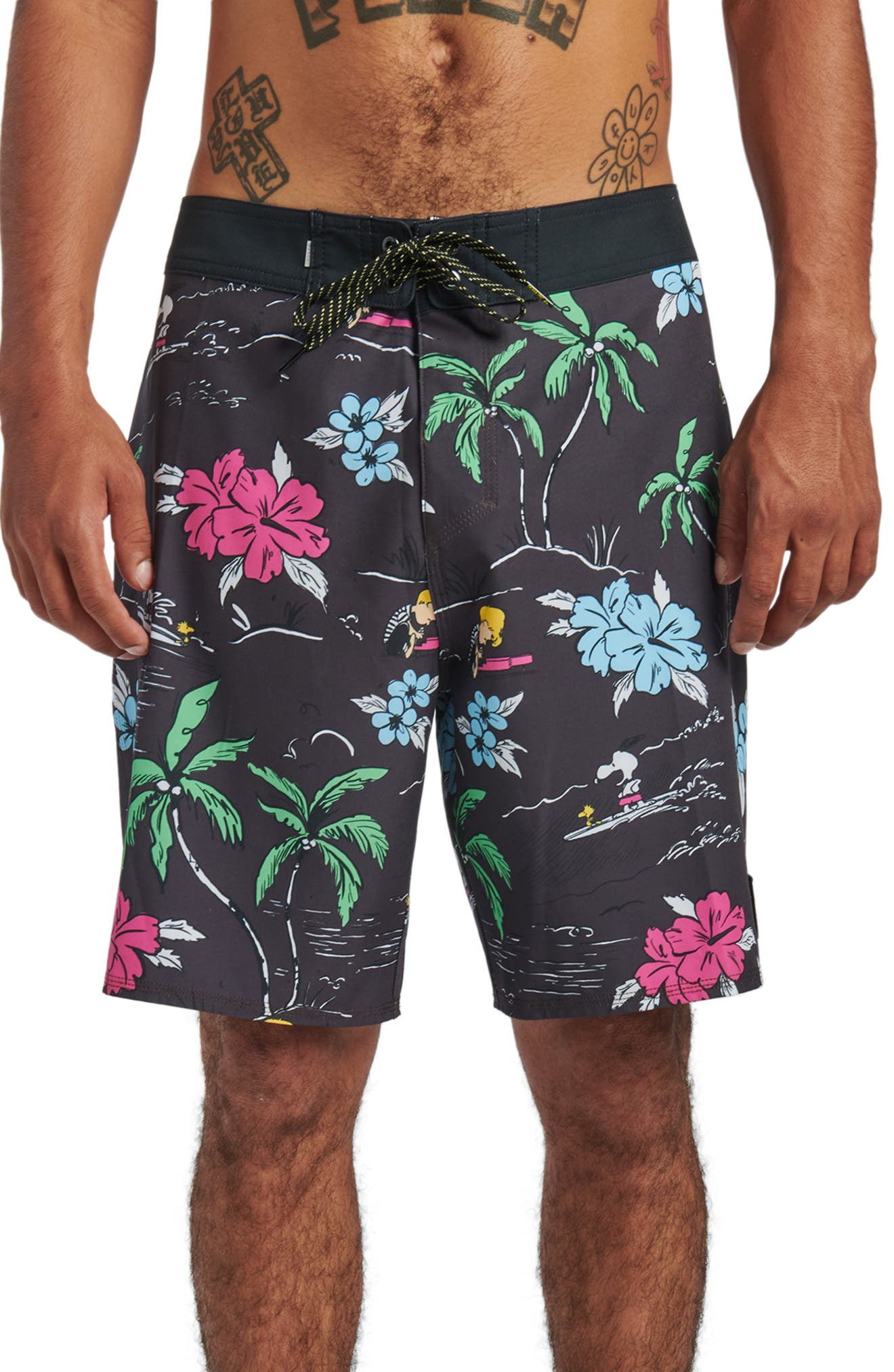 Quiksilver x Peanuts® 1969 SurfSilk Board Shorts Nordstrom