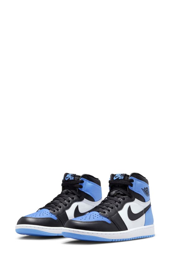 Jordan Men's Air  1 Retro High Og Shoes In University Blue/ Black/ White