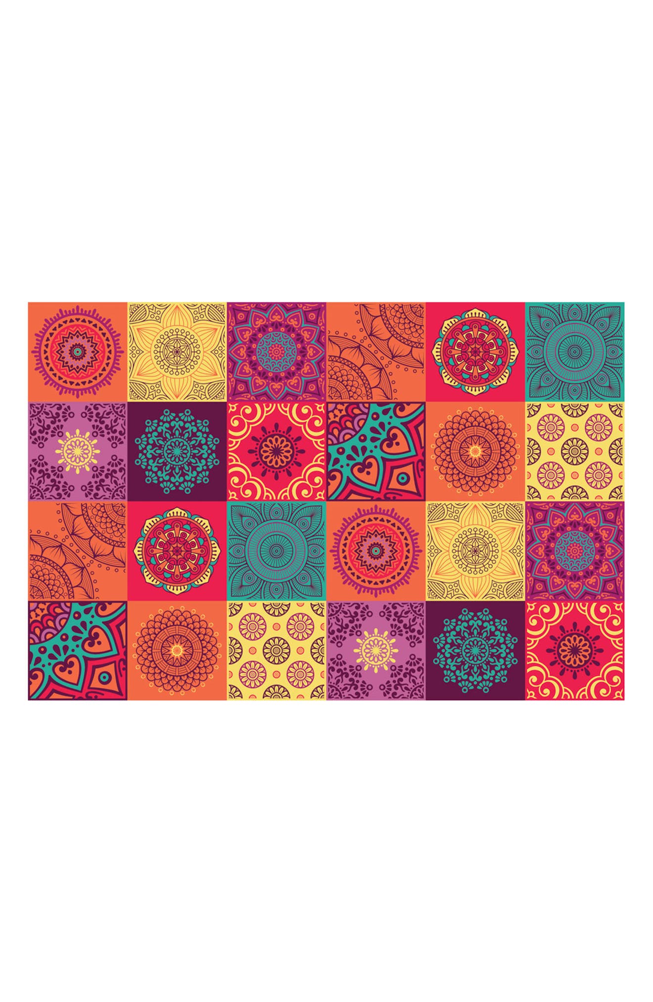 WALPLUS Mandala Tile Wall Decal Nordstromrack