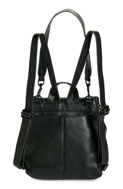Aimee Kestenberg Horizon Convertible Leather Backpack In Black