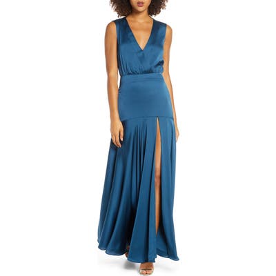 Fame And Partners Ginevra Evening Dress, Blue