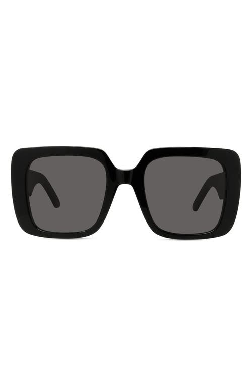Dior Wil S3u 55mm Square Sunglasses In Gray