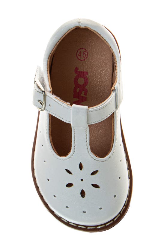 Shop Josmo Kids' T-strap Flat In White