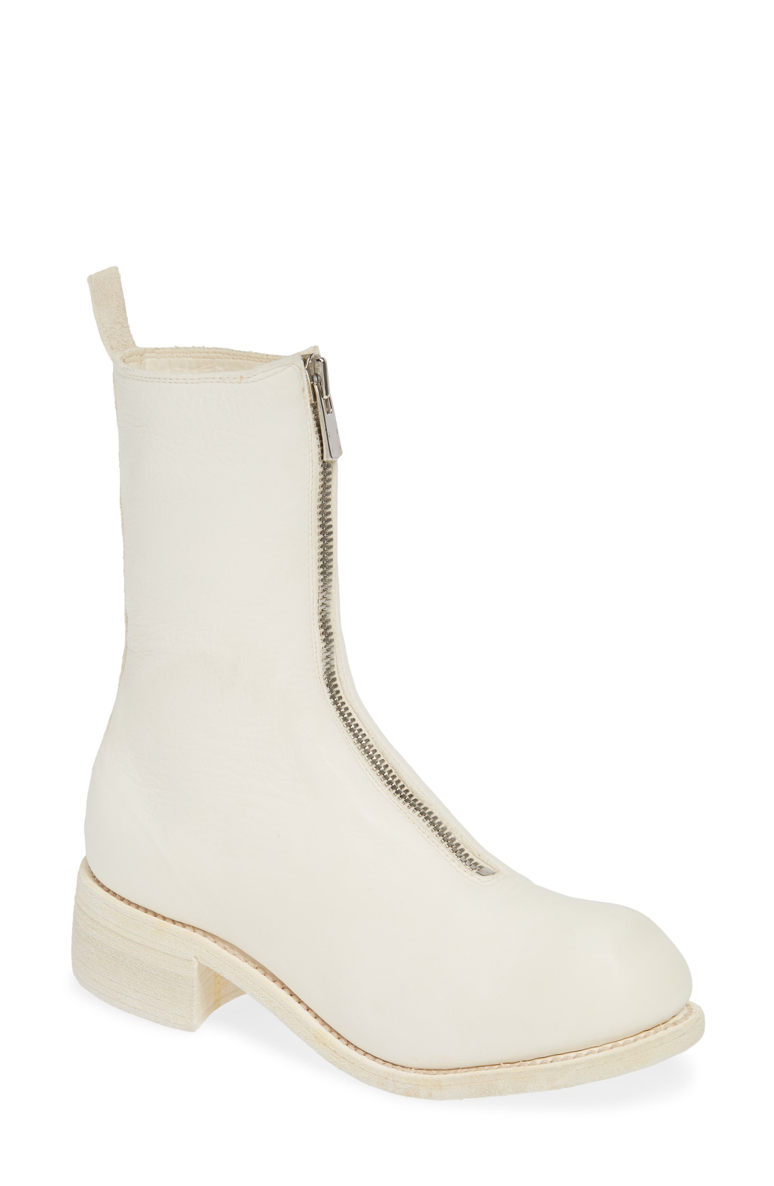 guidi boots white