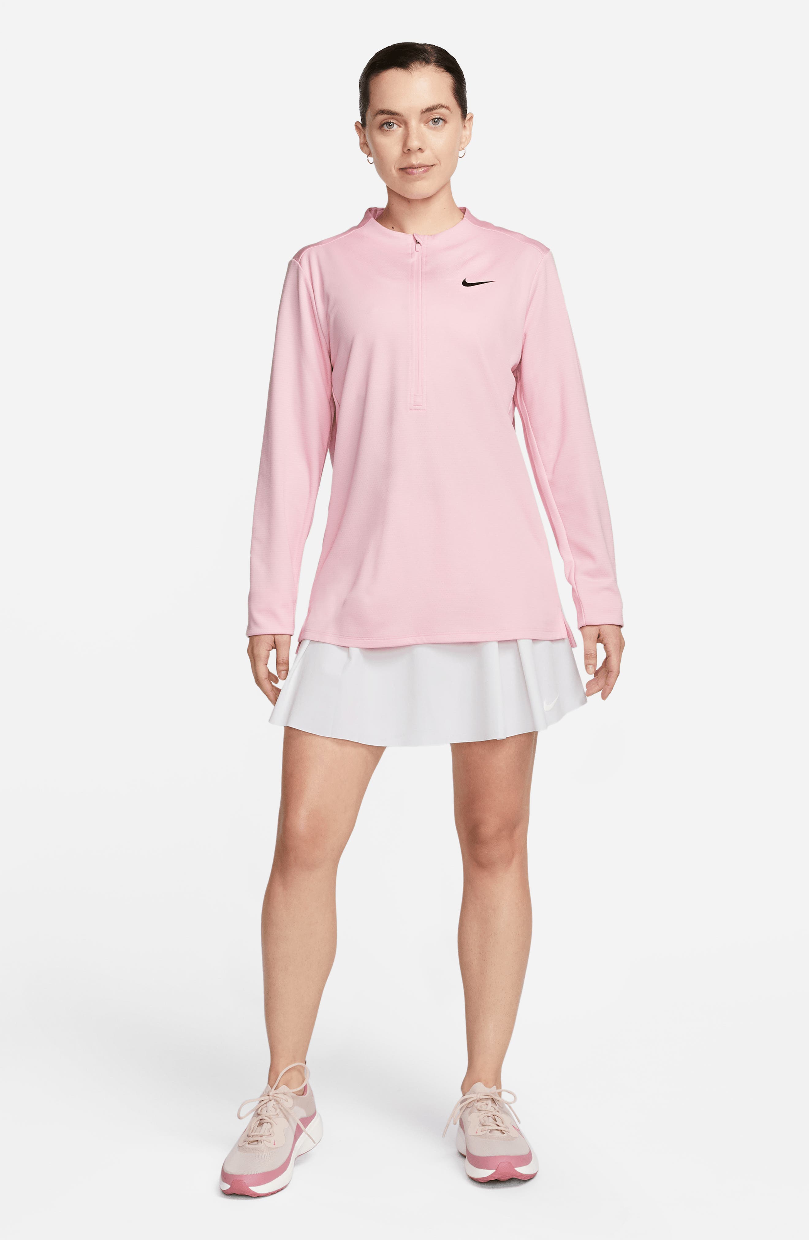 WMNS Nike Tee Medium - 'Soft Pink/White