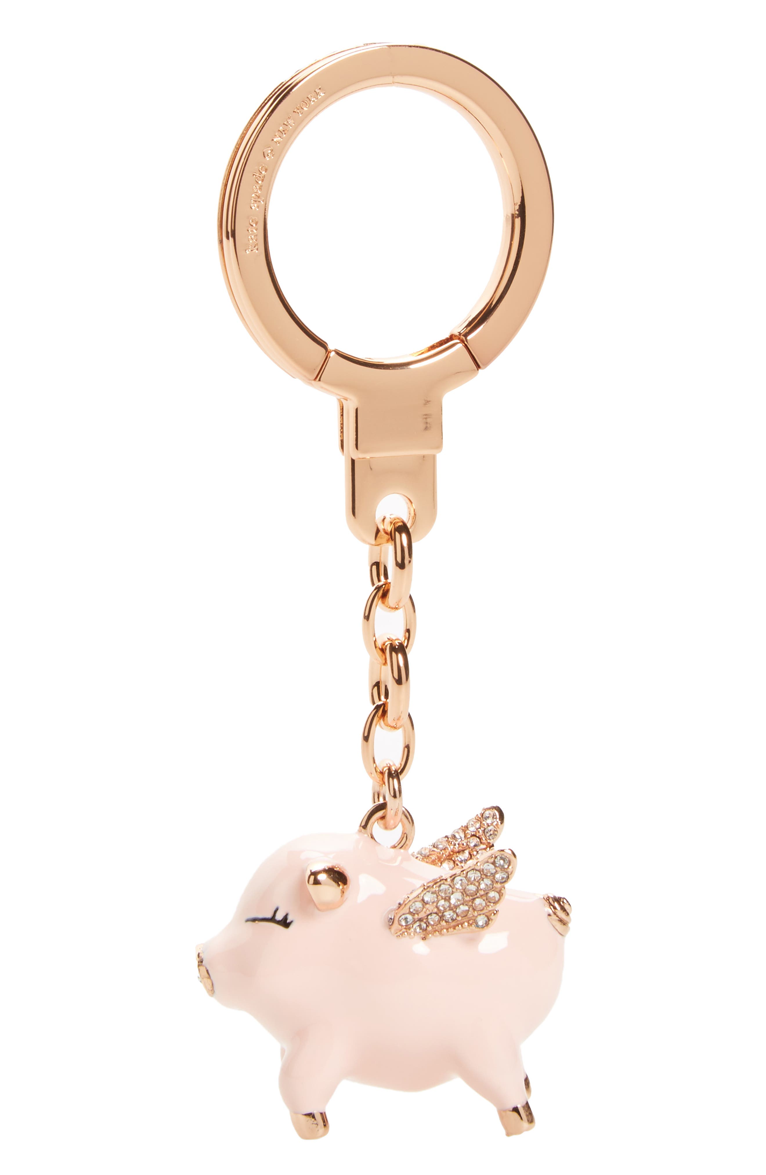 kate spade new york flying pig bag charm Nordstrom