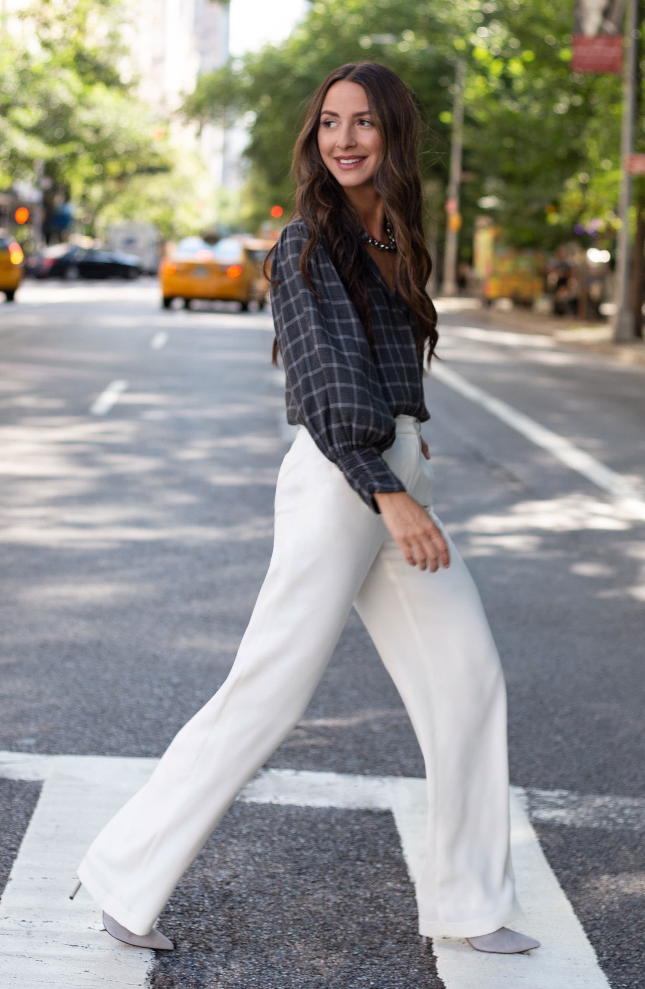 something navy white booties