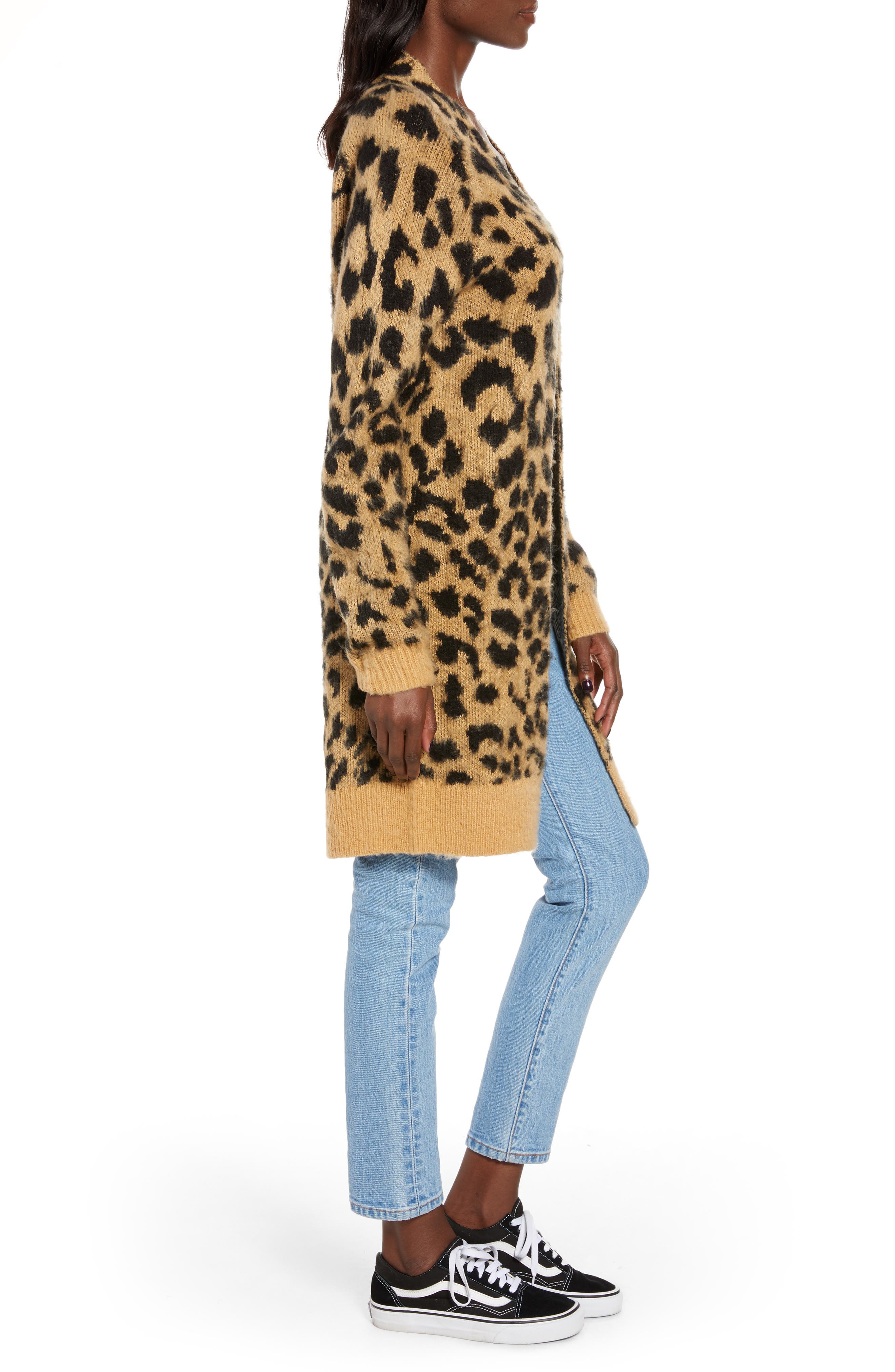 bp leopard cardigan