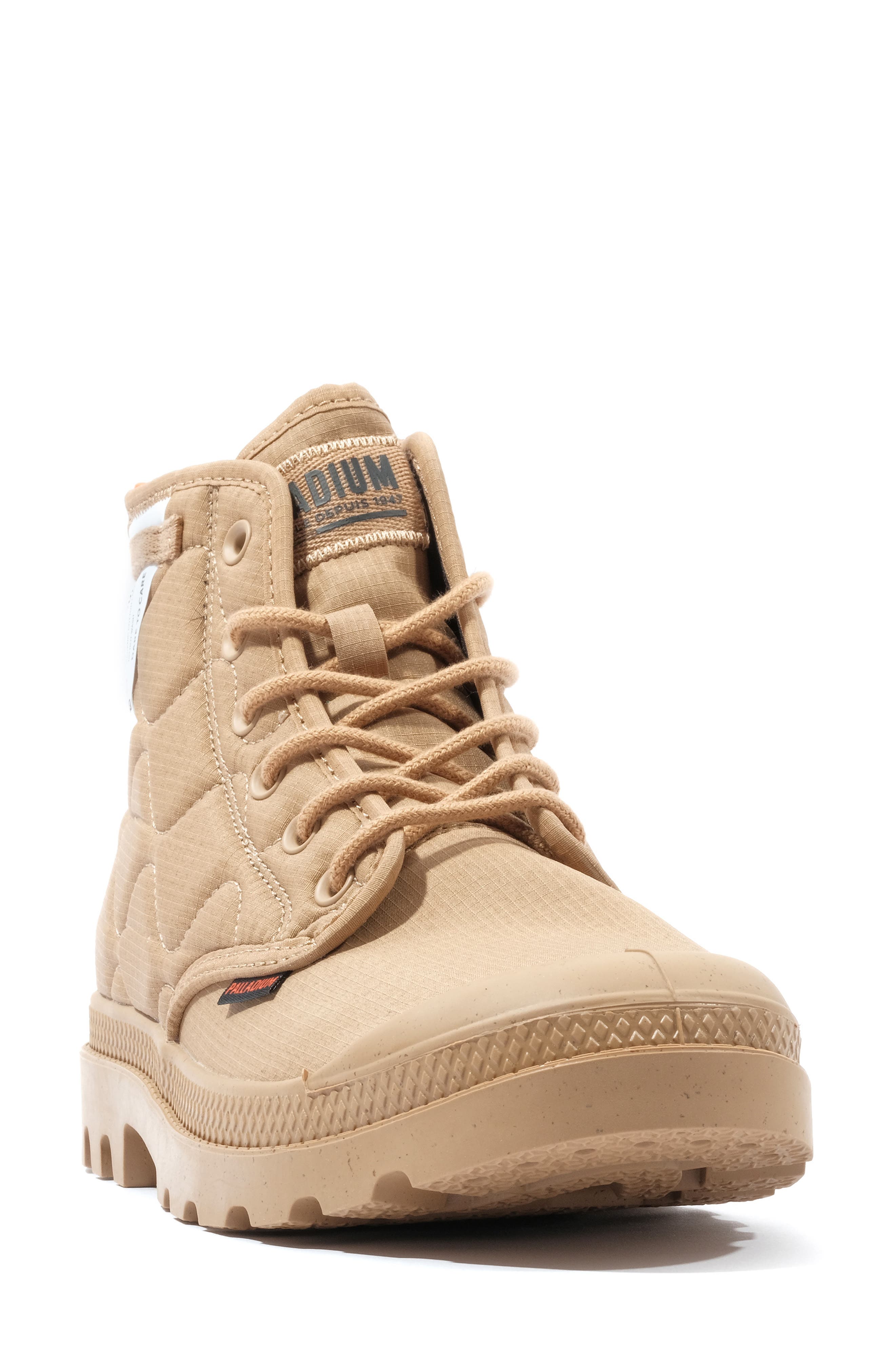 Palladium Gender Inclusive Pampa Re-Quilted Boot in Desert 