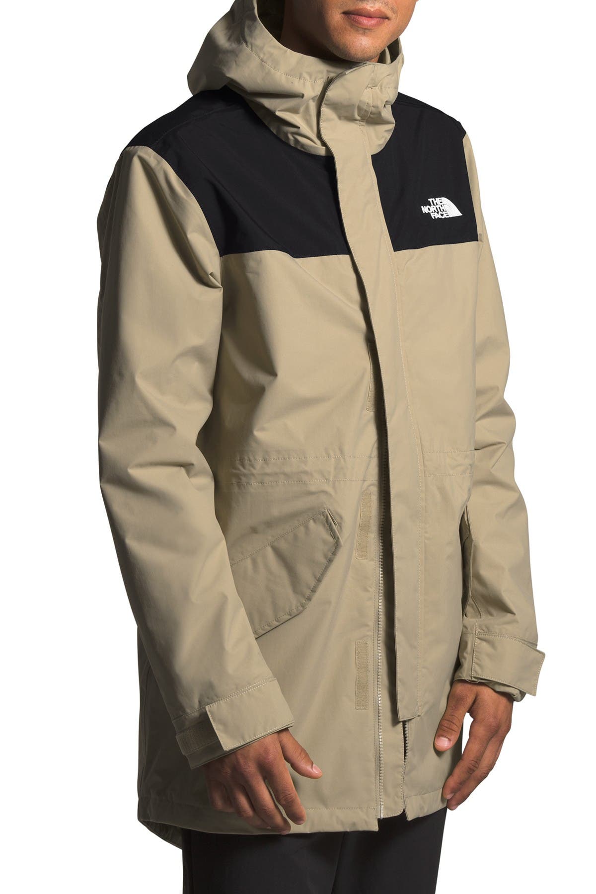 tnf city breeze rain parka