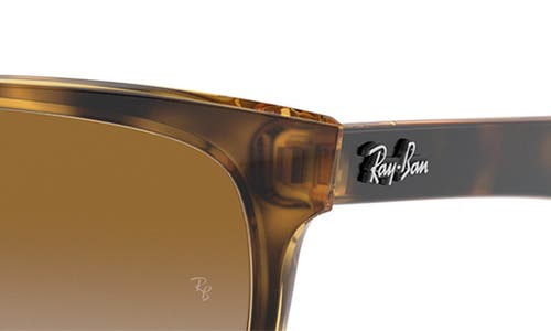 Ray Ban Ray-ban 'wayfarer' 58mm Aviator Sunglasses In Havana/brown Gradient