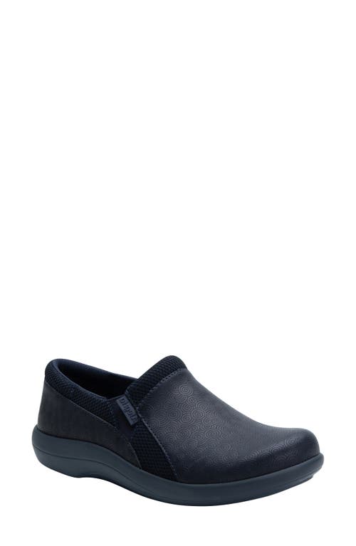 Shop Alegria By Pg Lite Duette Loafer In Swirl Wind Navy