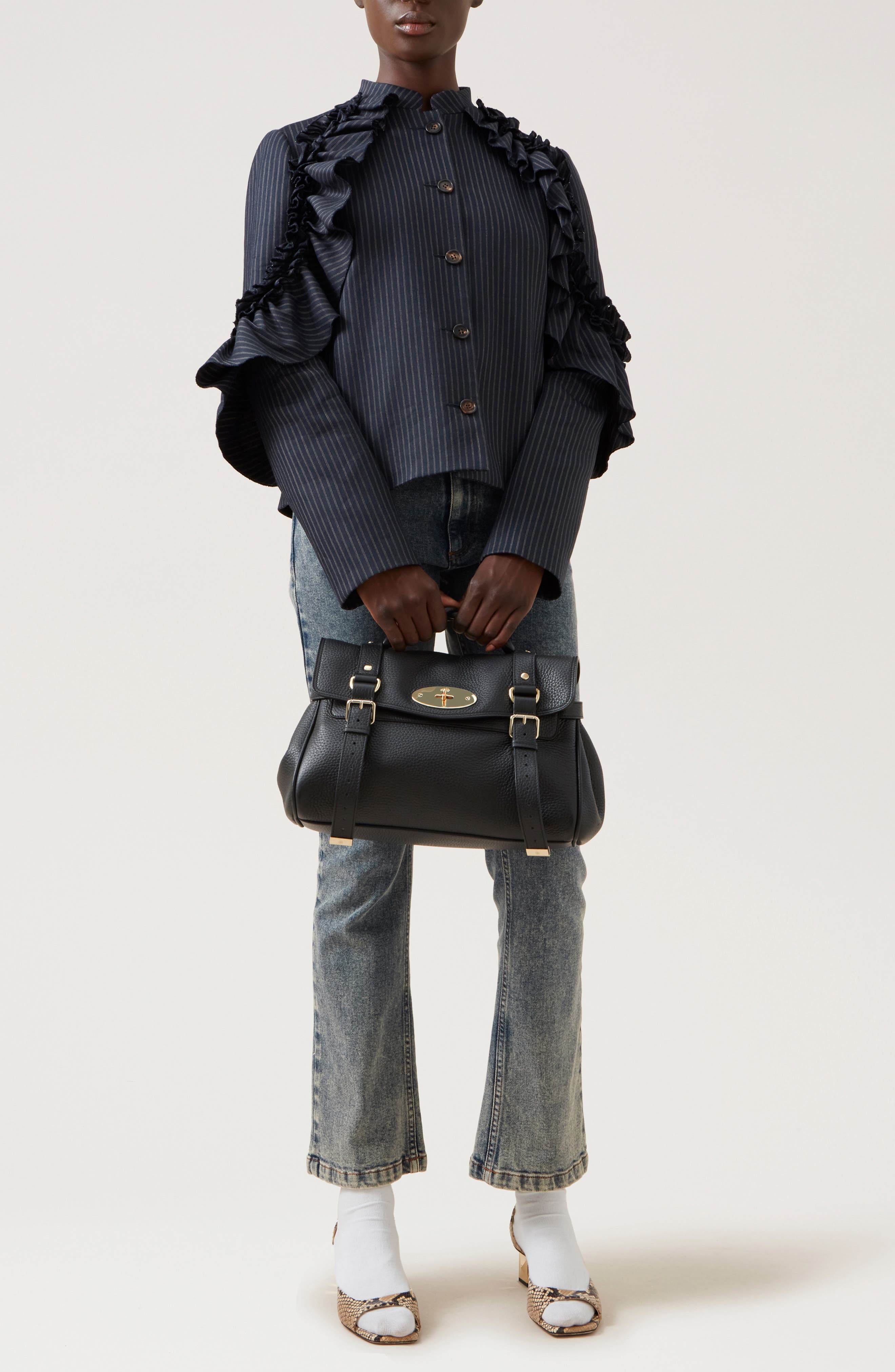 Mulberry Alexa Leather Satchel Nordstrom