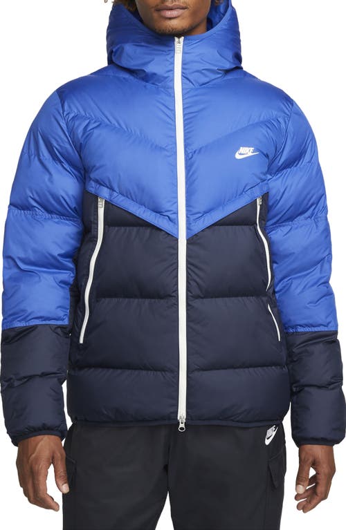 Nike Sportswear Storm-FIT Windrunner Jacket in Game Royal/Obsidian/Sail