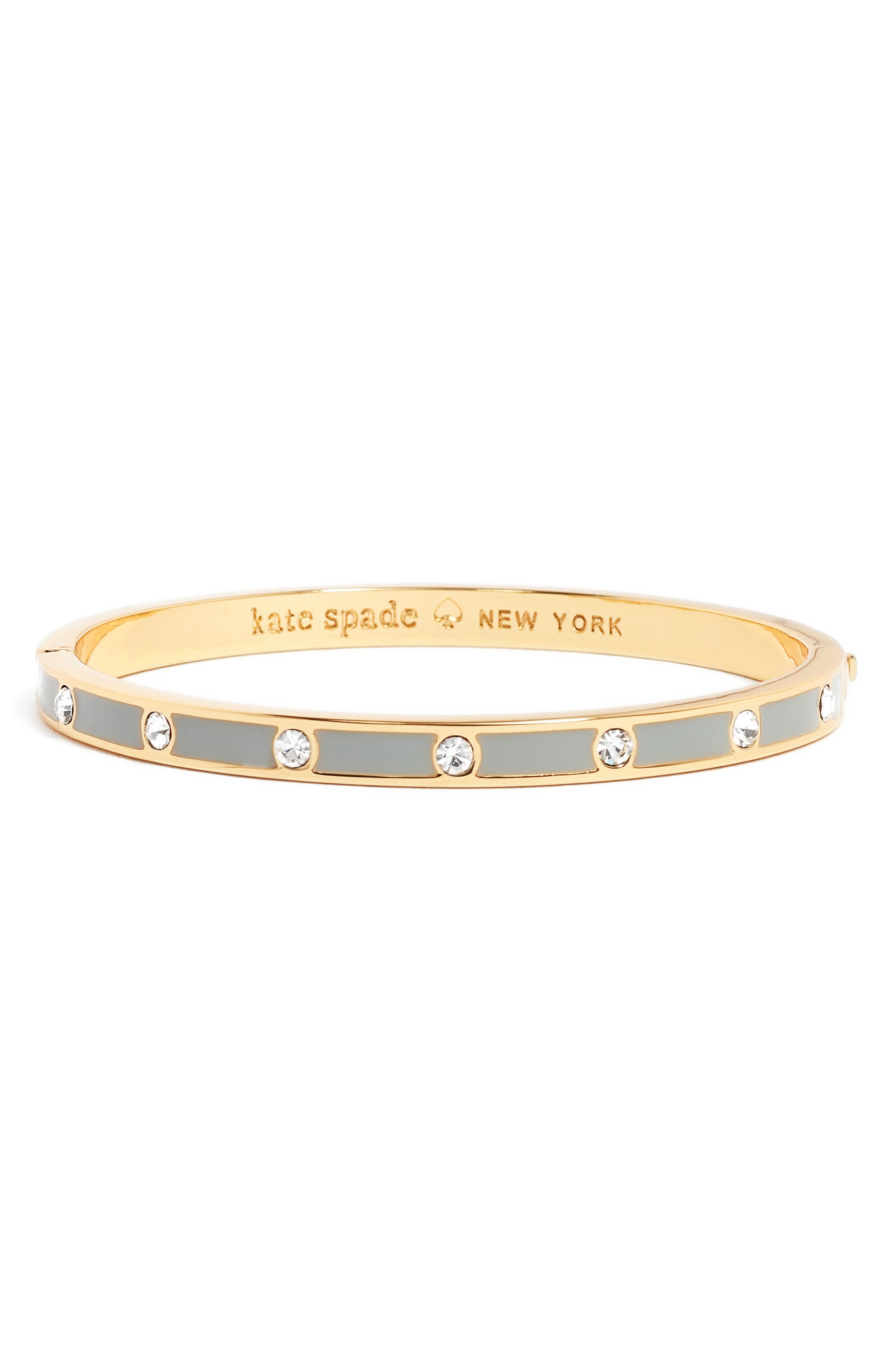 kate spade new york crystal hinge bangle