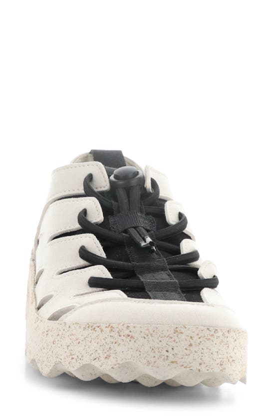 Shop Asportuguesas By Fly London Cure Sneaker In Off White Eco Faux Leather