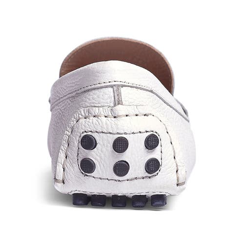 Carlos Santana Ritchie Penny Loafer In White