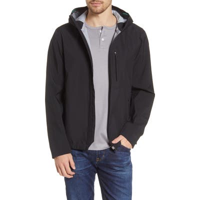 Save The Duck Waterproof Hooded Jacket, Black
