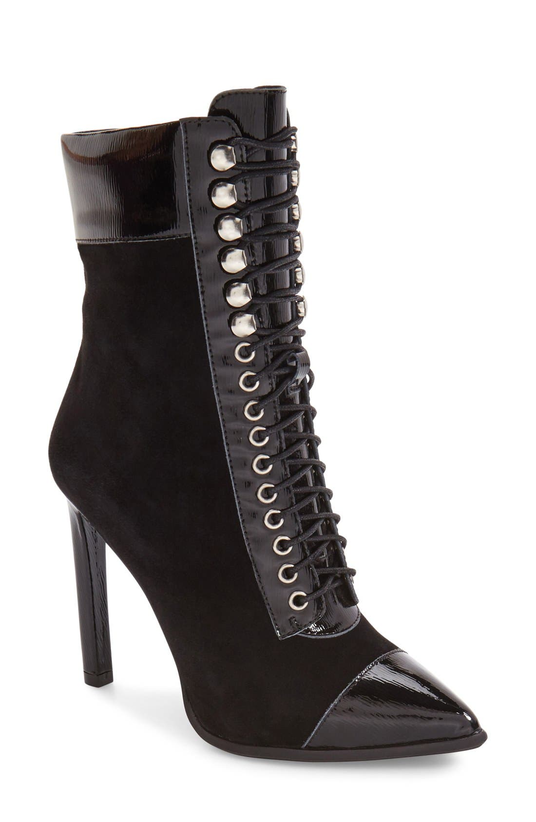 troye square toe bootie jeffrey campbell