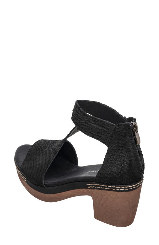 Shop Antelope Lacie Sandal In Black Leather