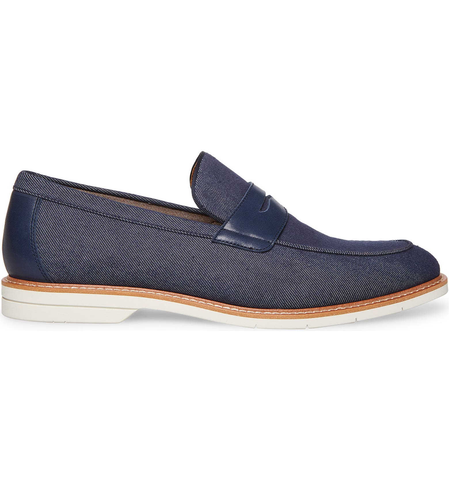 Steve Madden Normin Canvas Penny Loafer | Nordstrom