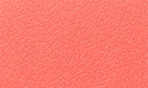 Tory Burch Ella Bio Circle Zip Card Case In Coral Crush