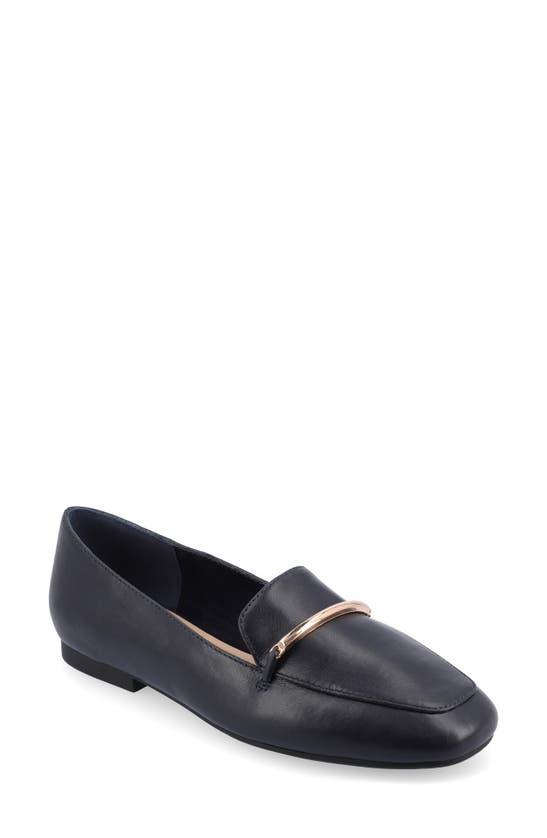 Shop Journee Collection Wrenn Loafer In Navy