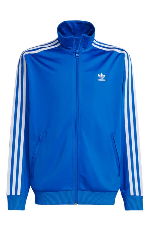 adidas Kids' Firebird Recycled Polyester Track Jacket Blue at