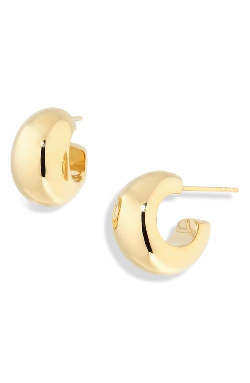 Lié Studio The Simone Hoop Earrings in Gold