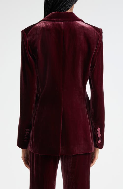 Shop Veronica Beard Elliette Dickey Jacket In Wine