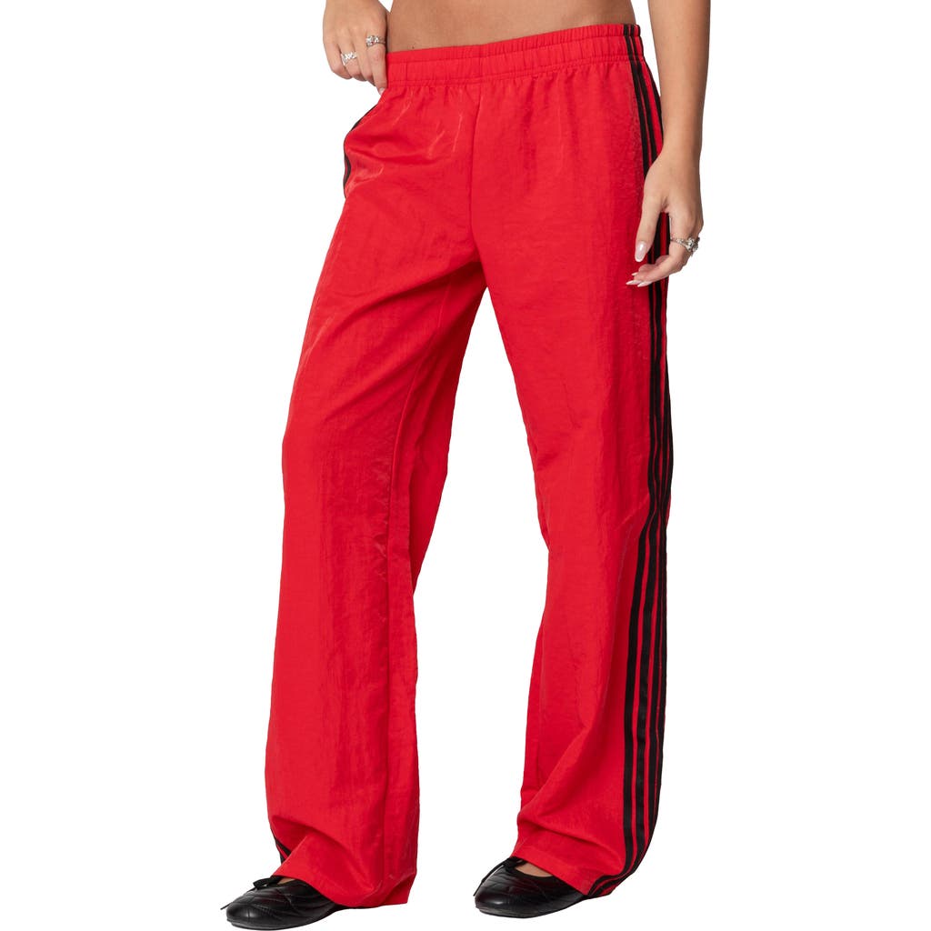 EDIKTED EDIKTED FELICITY LOW RISE NYLON TRACK PANTS