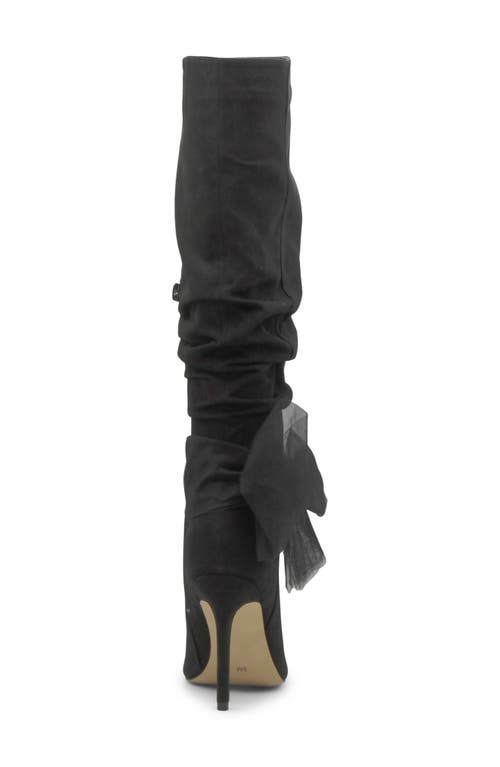 Shop Charles By Charles David Pizzi Pointed Toe Knee High Boot In Black-ms