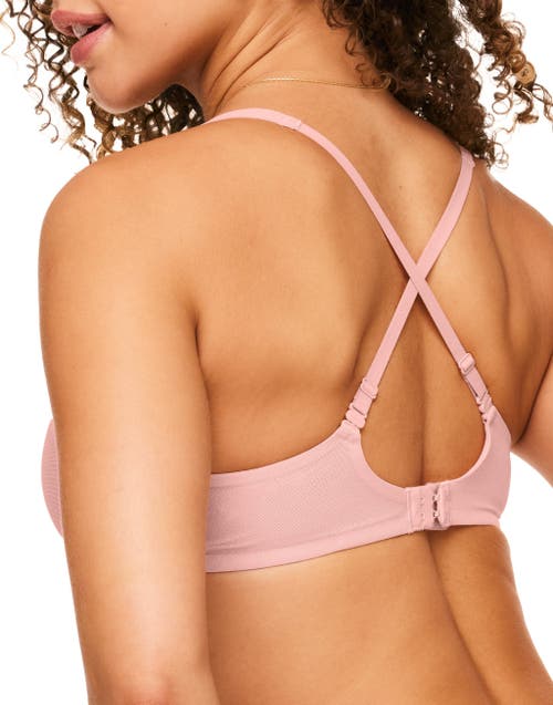 Adore Me Ivy Unlined Triangle Bra In Pink