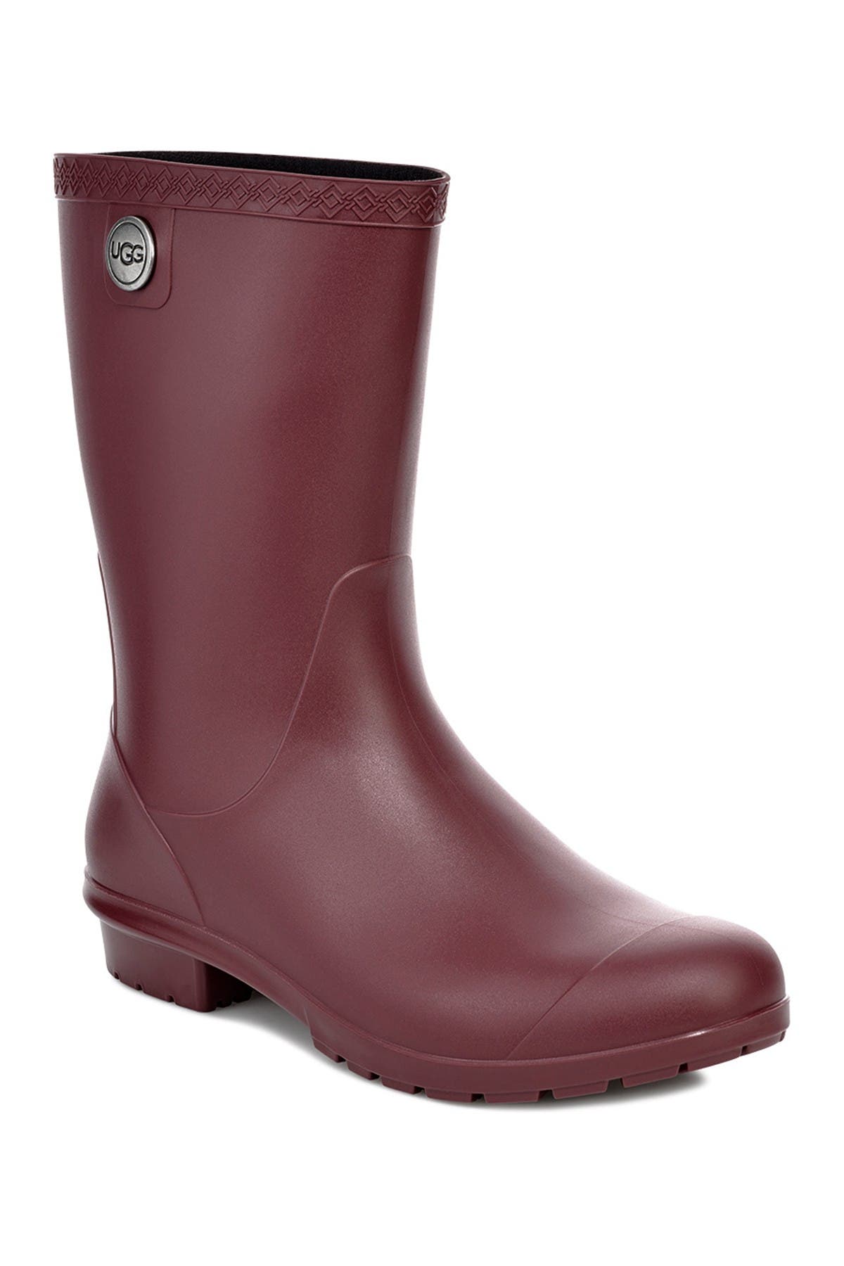 shearling lined rain boots