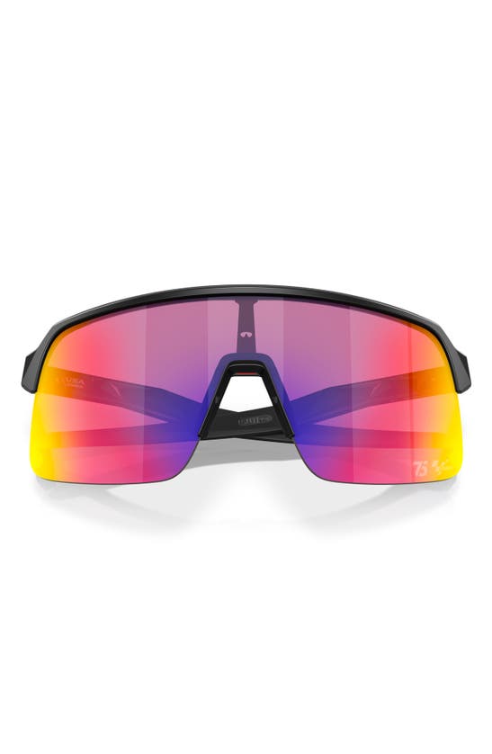 Oakley Sutro Lite 139mm Prizm™ Semirimless Wrap Shield Sunglasses In Dark Grey