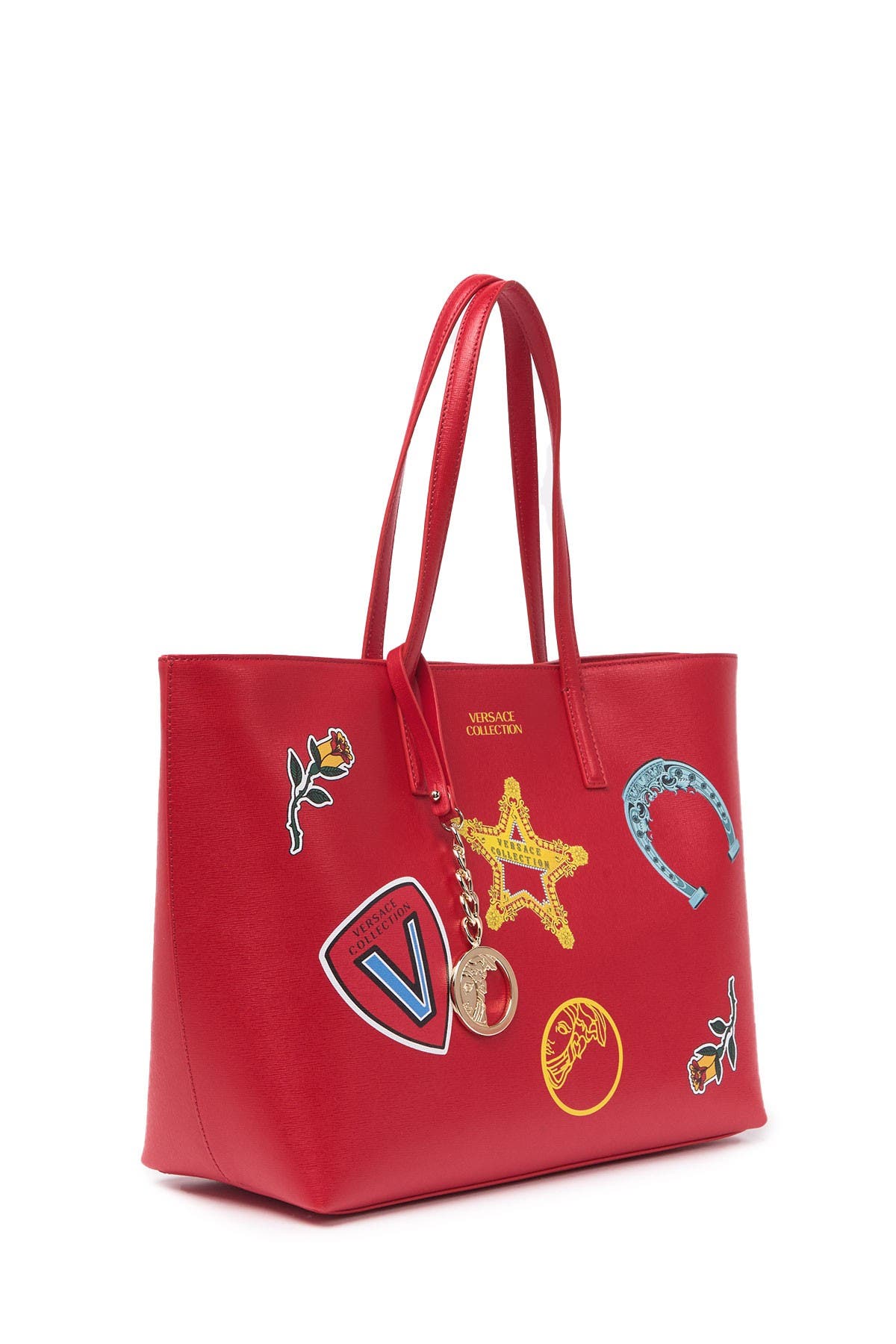 versace collection tote bag