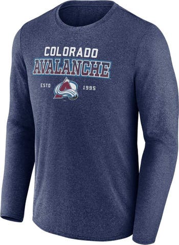 Colorado Avalanche Fanatics Branded Iced Out Long Sleeve T-Shirt