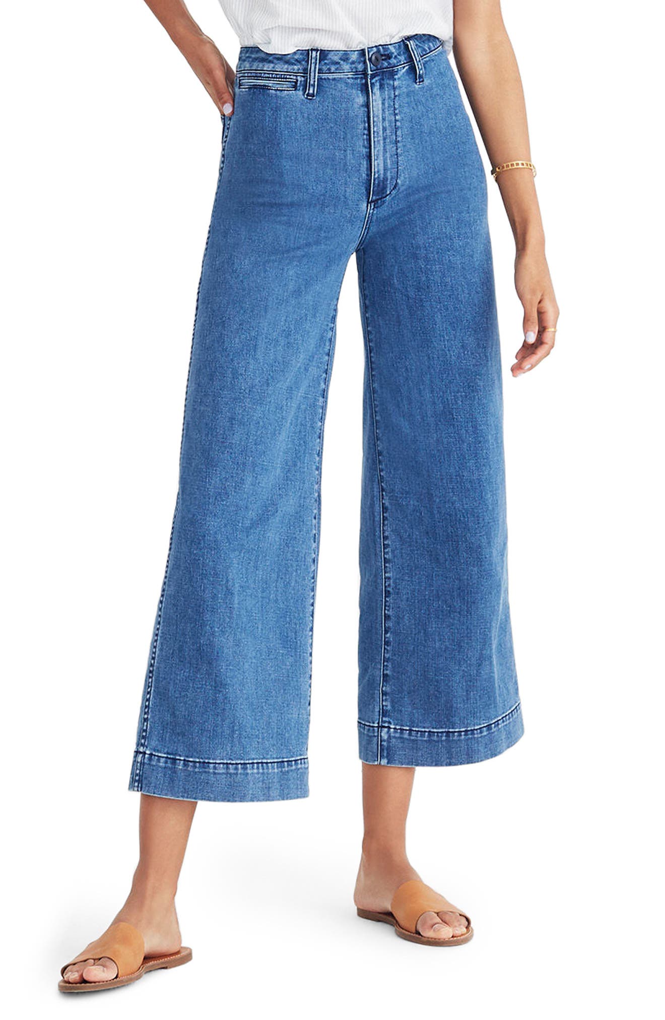 madewell wide leg jeans