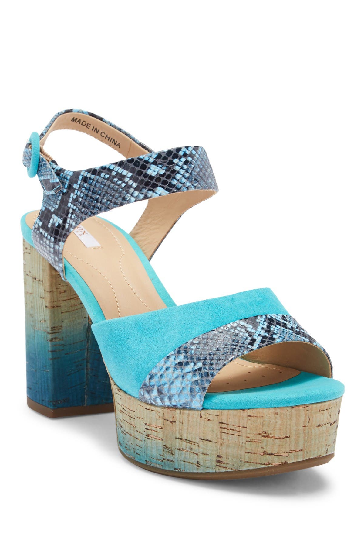 geox platform sandals
