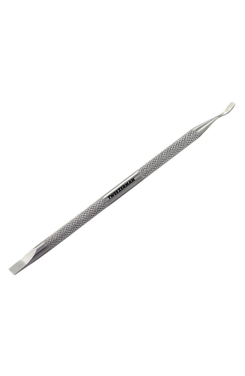 TWEEZERMAN 'Pushy® & Nail Cleaner' Stainless Steel Cuticle Pusher