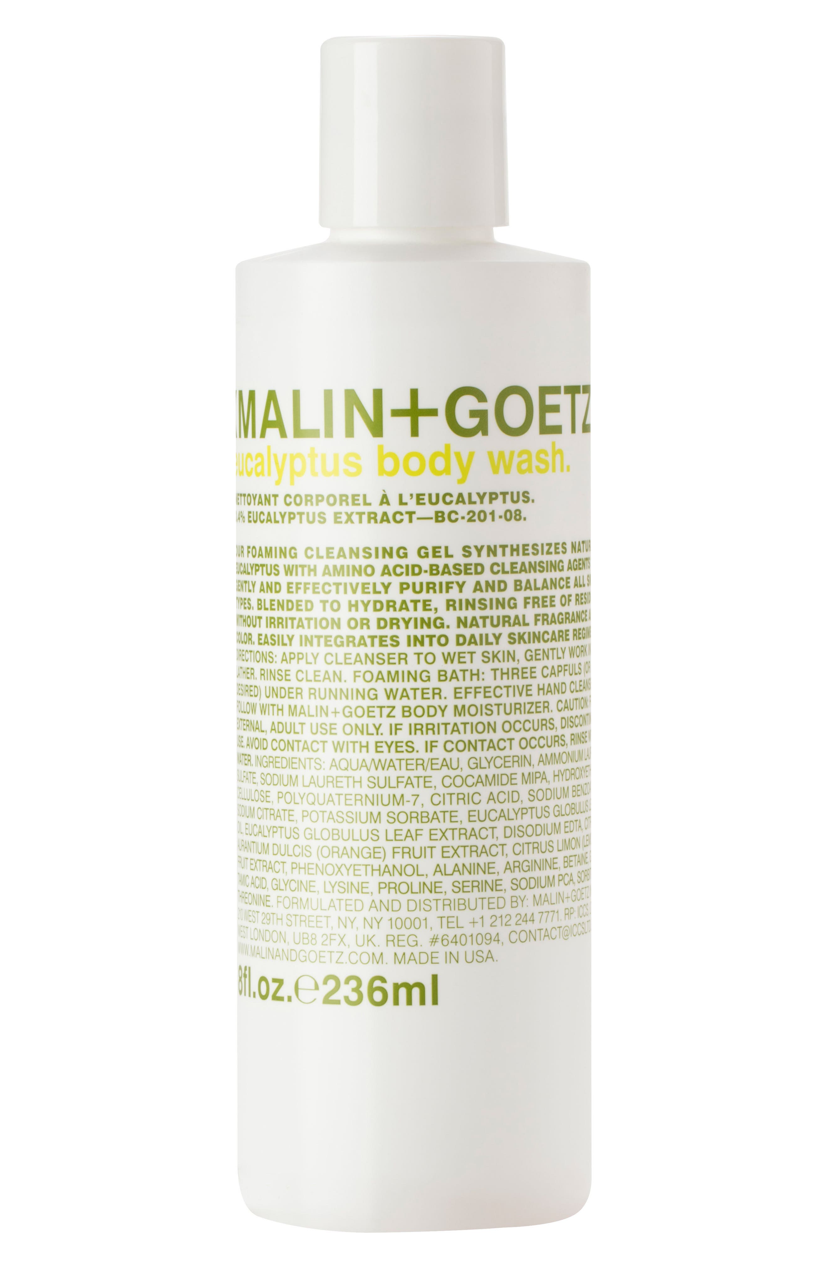 UPC 891211000084 product image for Malin+Goetz Eucalyptus Body Wash | upcitemdb.com