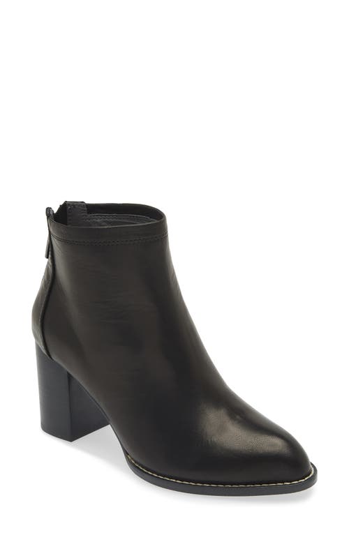 Shop Chocolat Blu Alanna Bootie In Black Leather