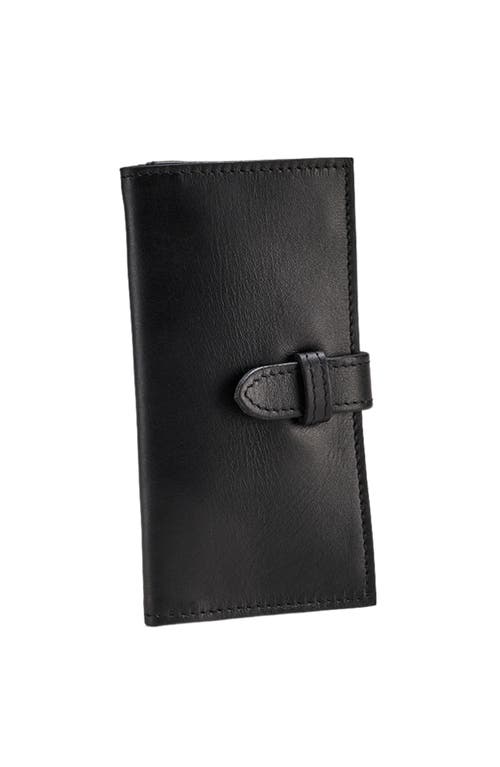 Sarep + Rose Kenya 8 Compartment Bifold Wallet In Black