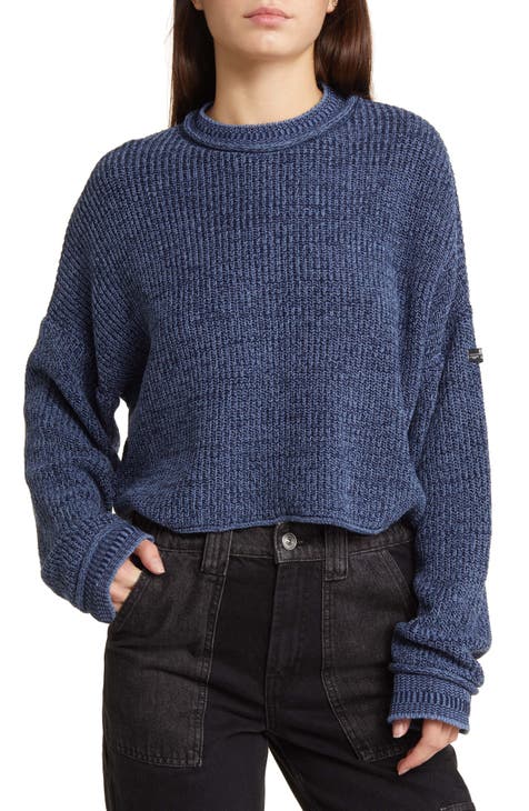 slouchy knit sweater