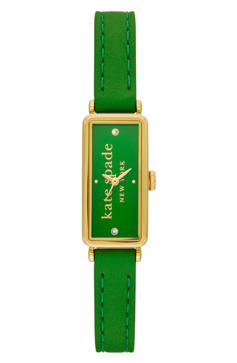 Kate spade leather on sale watch band replacement